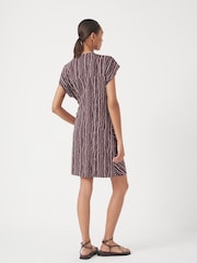 Hush Brown Trinny Jersey Mini Dress - Image 3 of 4