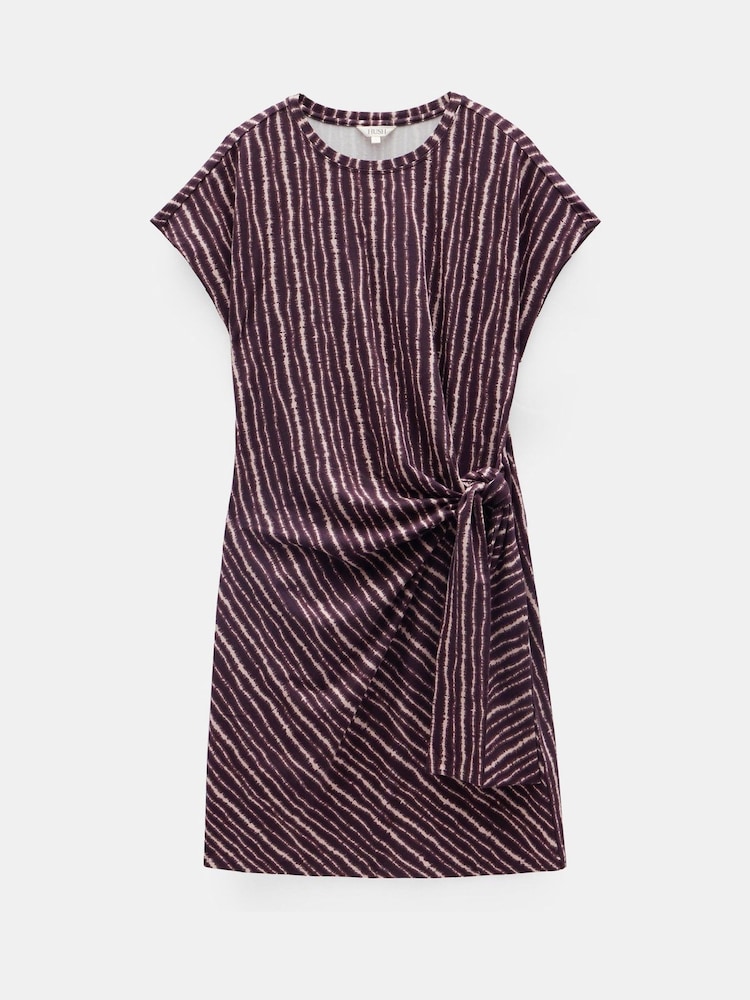 Hush Brown Trinny Jersey Mini Dress - Image 4 of 4