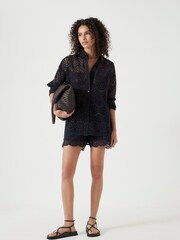 Hush Cotton Broderie Shirt - Imagen 2 de 6