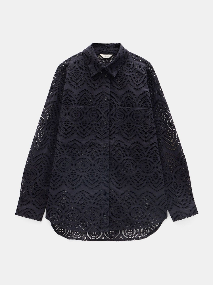 Hush Cotton Broderie Shirt - Imagen 6 de 6