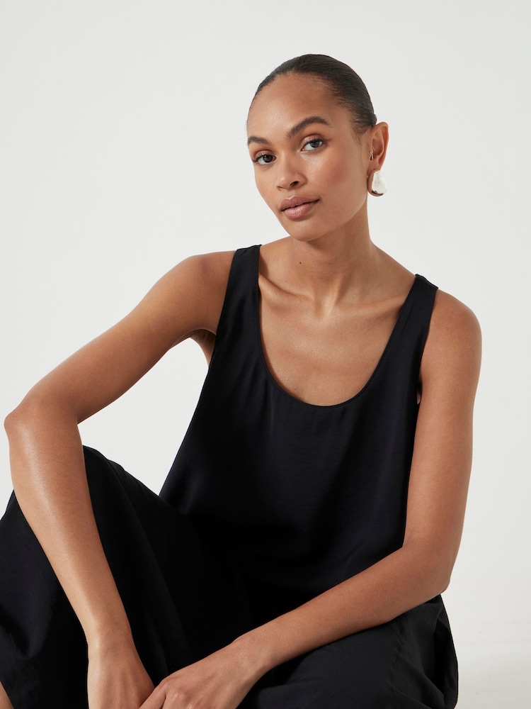 Hush Black Liddie Air Flow Barrel Tank Dress - Image 2 of 5