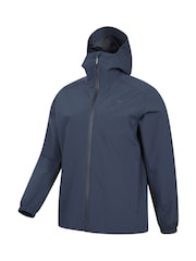 Mountain Warehouse Blue Mens Sambrook Waterproof Jacket - Image 4 of 5
