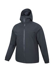 Mountain Warehouse Black Mens Sambrook Waterproof Jacket - Image 8 of 9