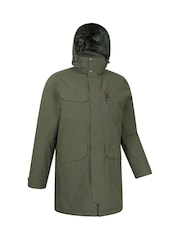 Mountain Warehouse Mens Reid Waterproof Lightweight Padded Jacket - Bild 2 von 5