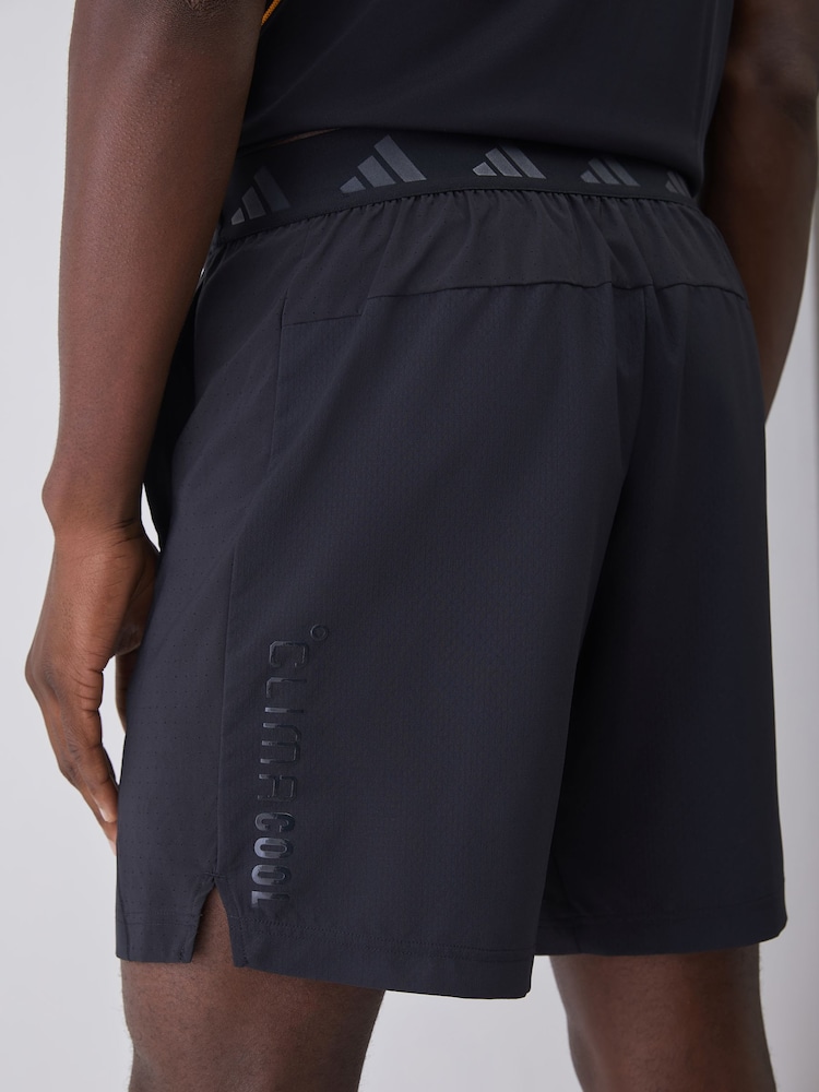 adidas Black Tech Apparel Climacool Shorts - Image 4 of 4