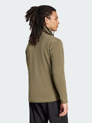 adidas Green Terrex Multi Essentials Full Zip Fleece Jacket - Image 2 of 5