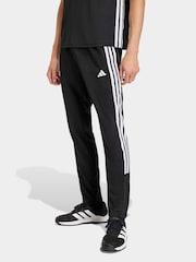 Preto - Calça Jogger de Malha Adidas Workout Essentials All-Set 3-Stripes - Imagem 1 de 6