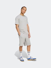 adidas Orignal Grey Essentials Trefoil Shorts - Image 2 of 5
