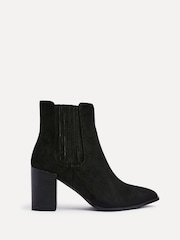 Preto - Linzi Thrive Stacked Block Heel Ankle Boots - Imagem 3 de 6