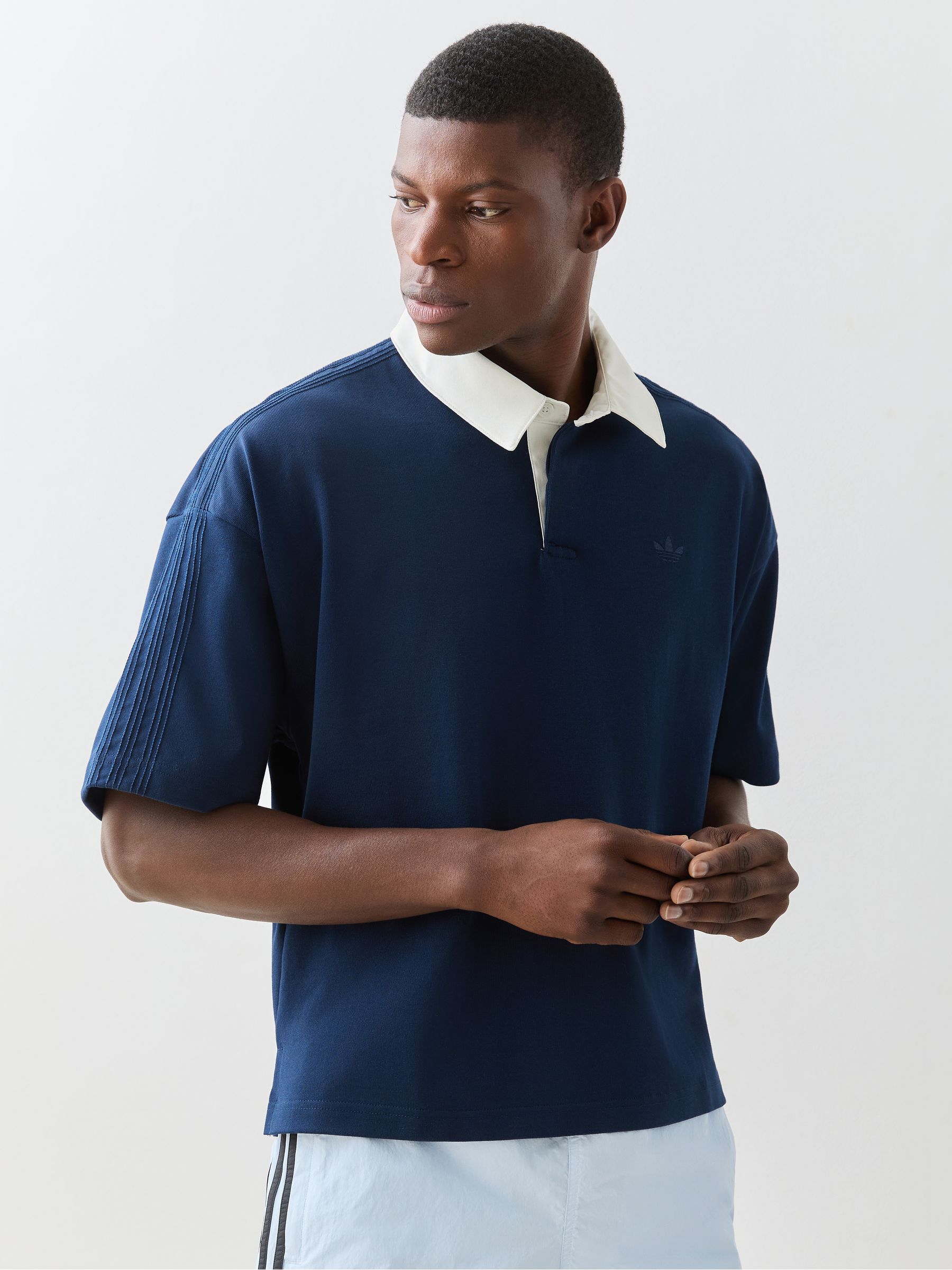 Buy adidas Originals Blue Premium Essentials T-Shirt from Next USA
