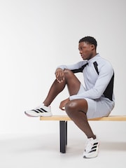 adidas Light Grey Workout Essentials Base Woven Shorts - Image 3 of 4