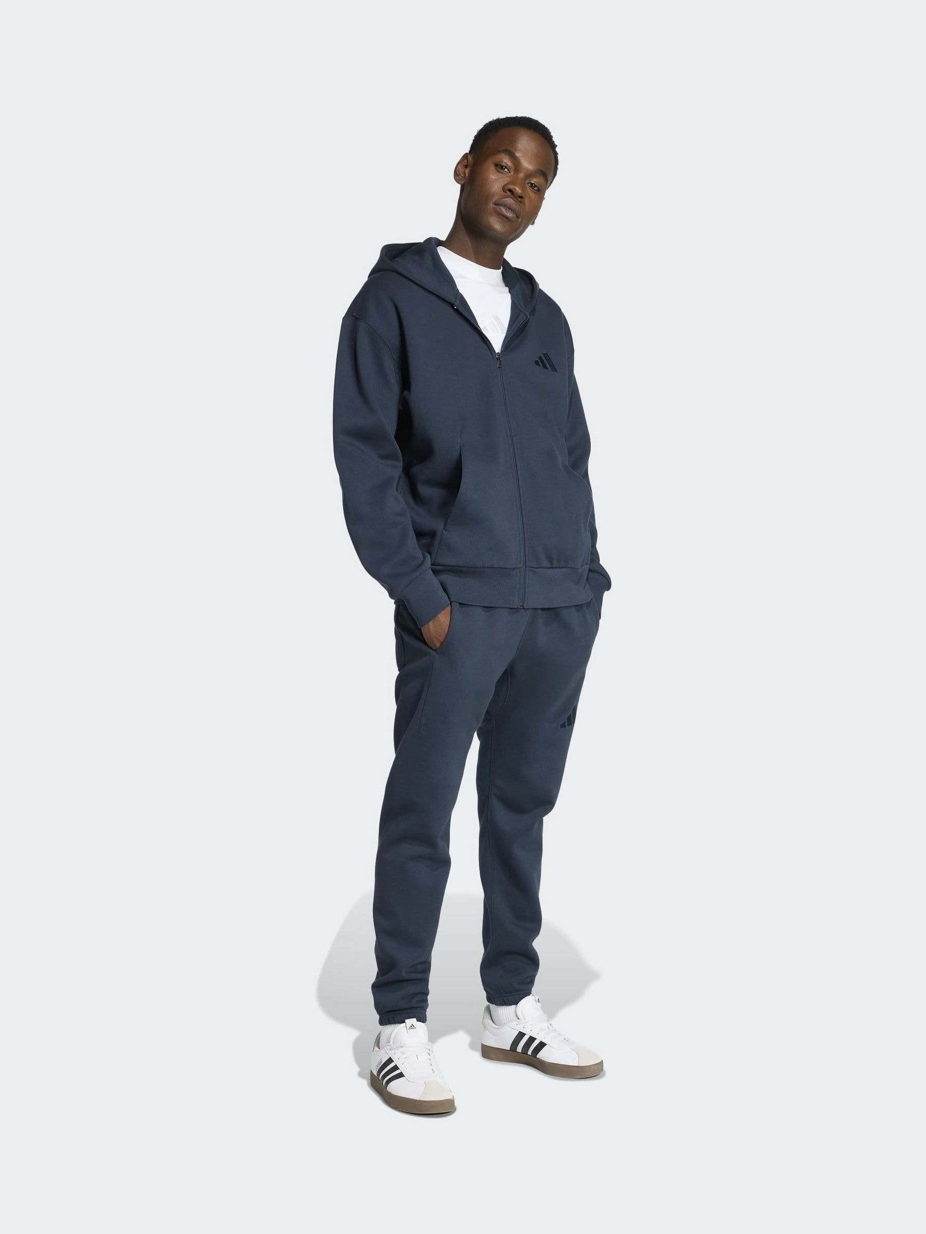 Buy adidas Blue ALL SZN Fleece Full-Zip Hoodie from Next South Africa