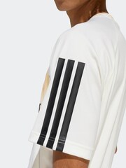 adidas Brown House Of Tiro X Common Goal Jersey T-Shirt - Image 5 of 6