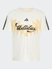 adidas Brown House Of Tiro X Common Goal Jersey T-Shirt - Image 6 of 6