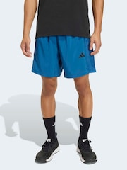 adidas Blue Workout Essentials Base Woven Shorts - Image 1 of 6