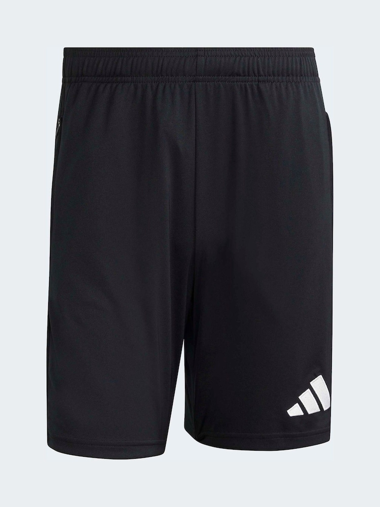 adidas Black Entrada Shorts - Image 7 of 7