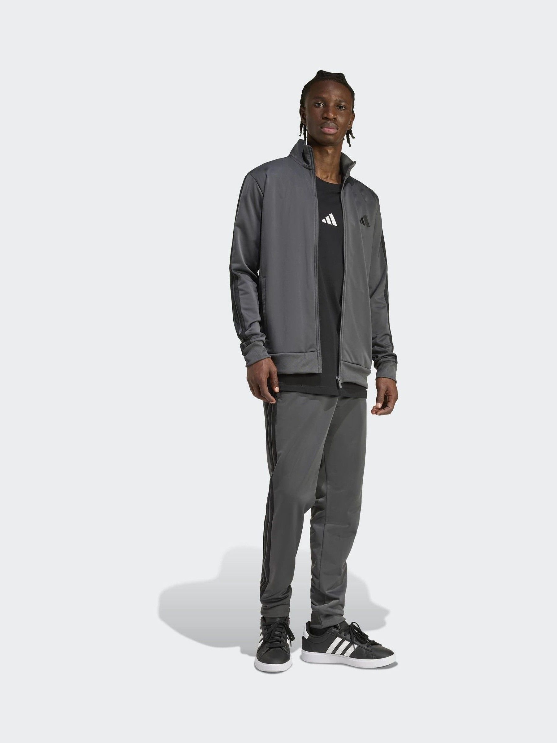 adidas ダークグレー ジャージ Buy adidas Dark Grey Dayready Tracksuit from Next USA