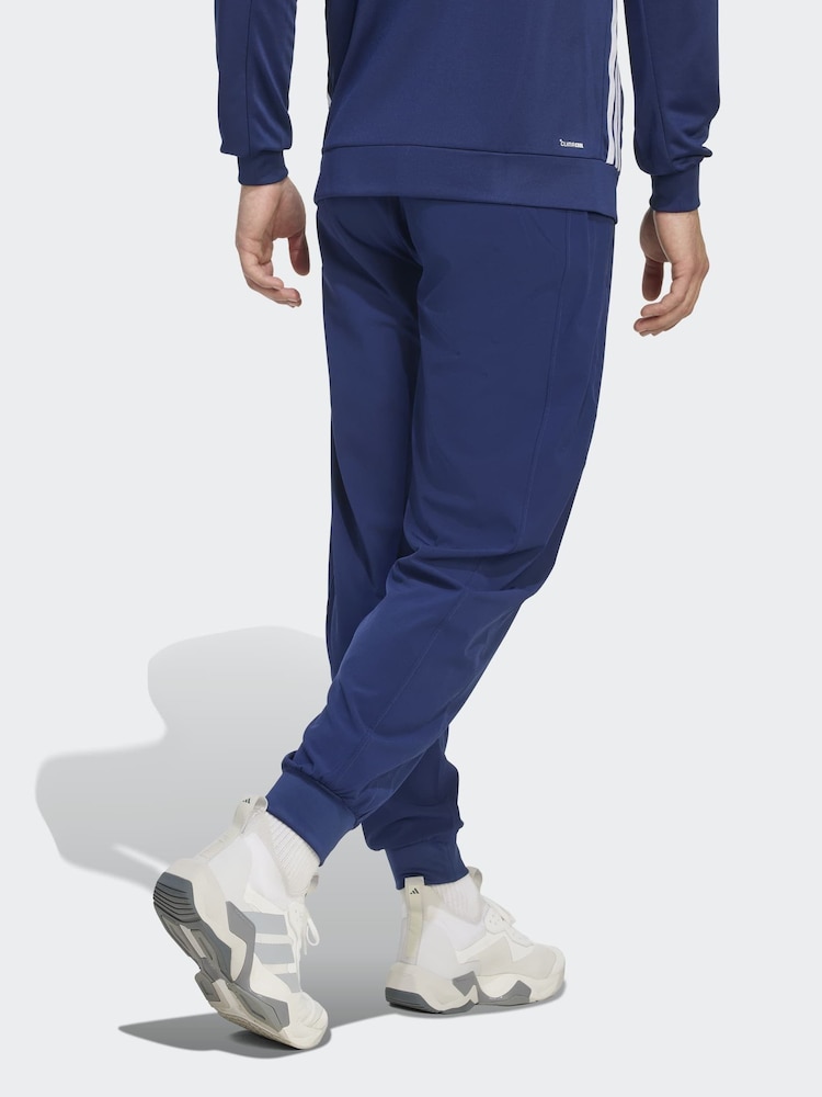 adidas Blue Workout Essentials Flex Woven Joggers - Image 2 of 6 adidas Blue Workout Essentials Flex Woven Joggers - Image 2 of 6