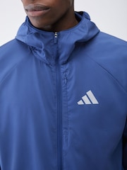 adidas Blue Adi365 Running Essentials Jacket - Image 4 of 4