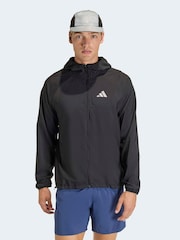 adidas Black Adi365 Running Essentials Jacket - Image 1 of 6