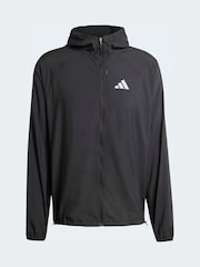 adidas Black Adi365 Running Essentials Jacket - Image 6 of 6