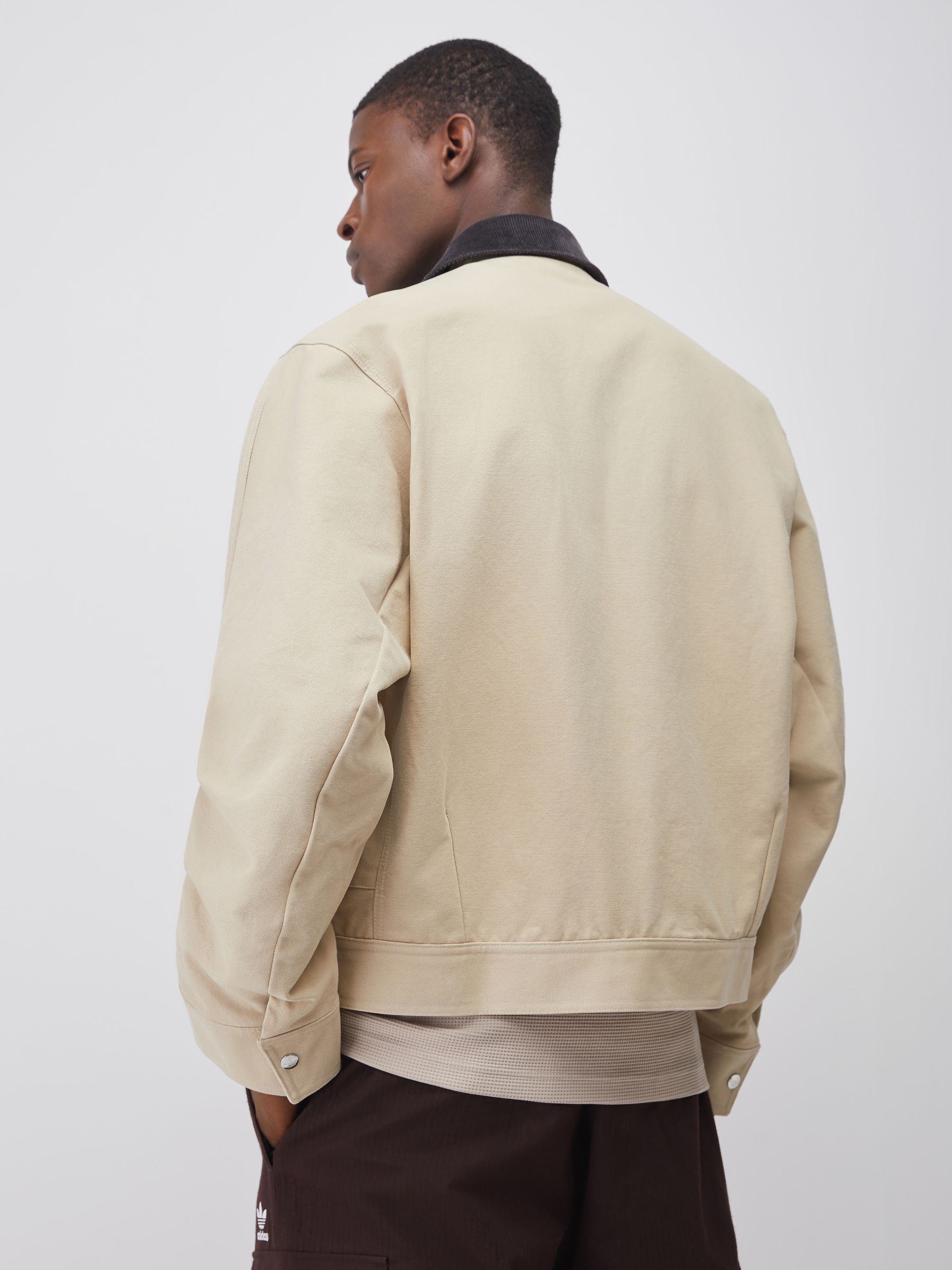 Buy adidas Originals Brown Premium Essentials Bomber Jacket from