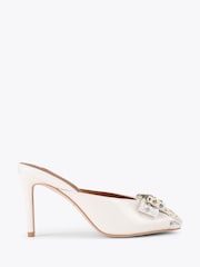 Kurt Geiger London Belgravia Stud Bow Mule Sandals - Image 2 of 4