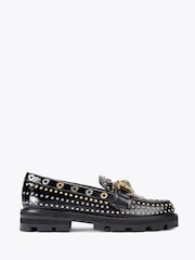 Kurt Geiger London Mansion Stud Loafer Black Shoes - Image 2 of 5