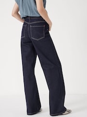 Azul - Calça jeans boca de sino Hush Rowan com bolso embutido - Imagem 4 de 6