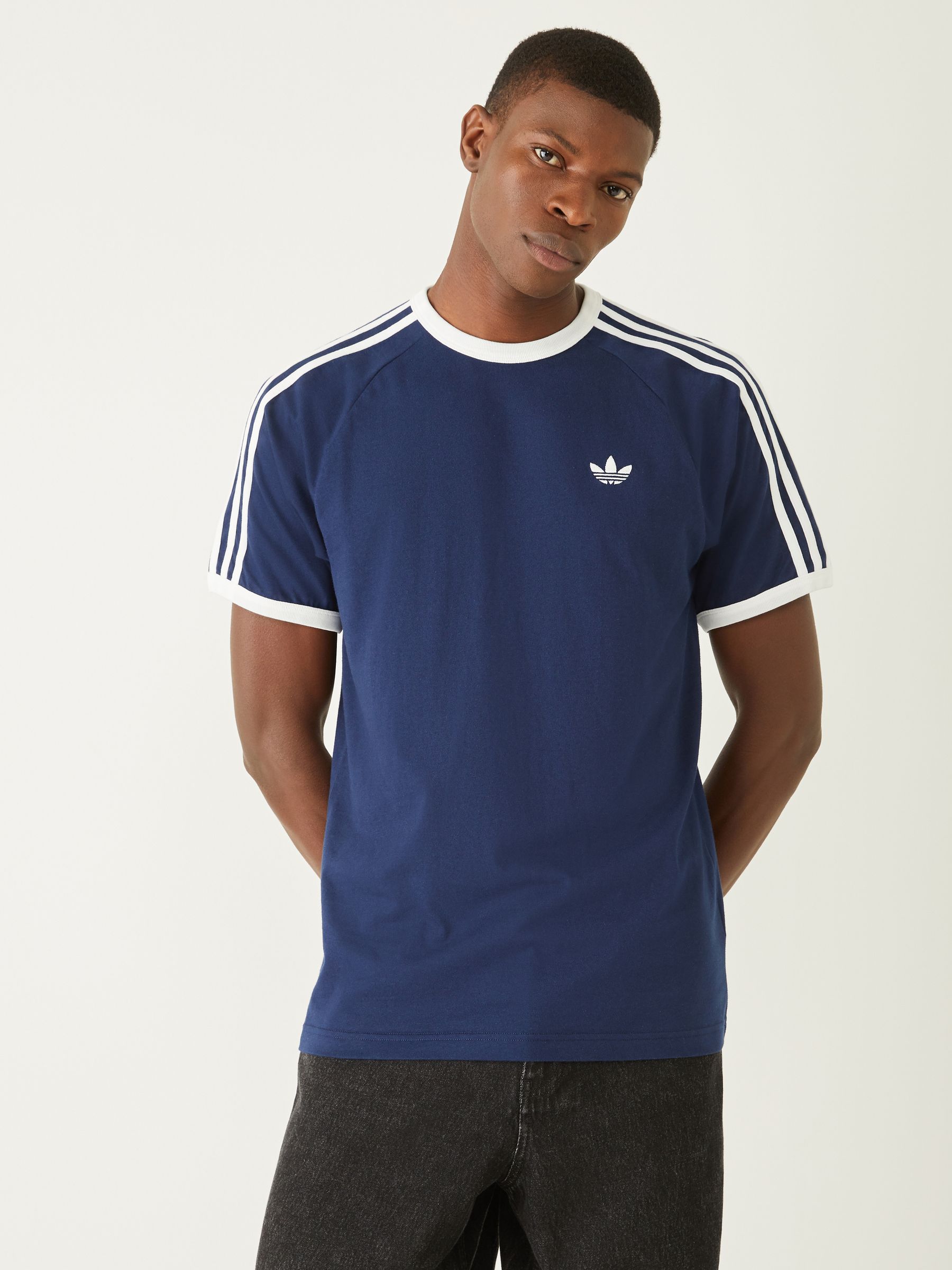 Satın al Koyu Mavi - adidas originals 3-Çizgi Tişört Next Turkey