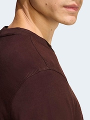 adidas Originals Dark Brown Trefoil Essentials T-Shirt - Image 5 of 6