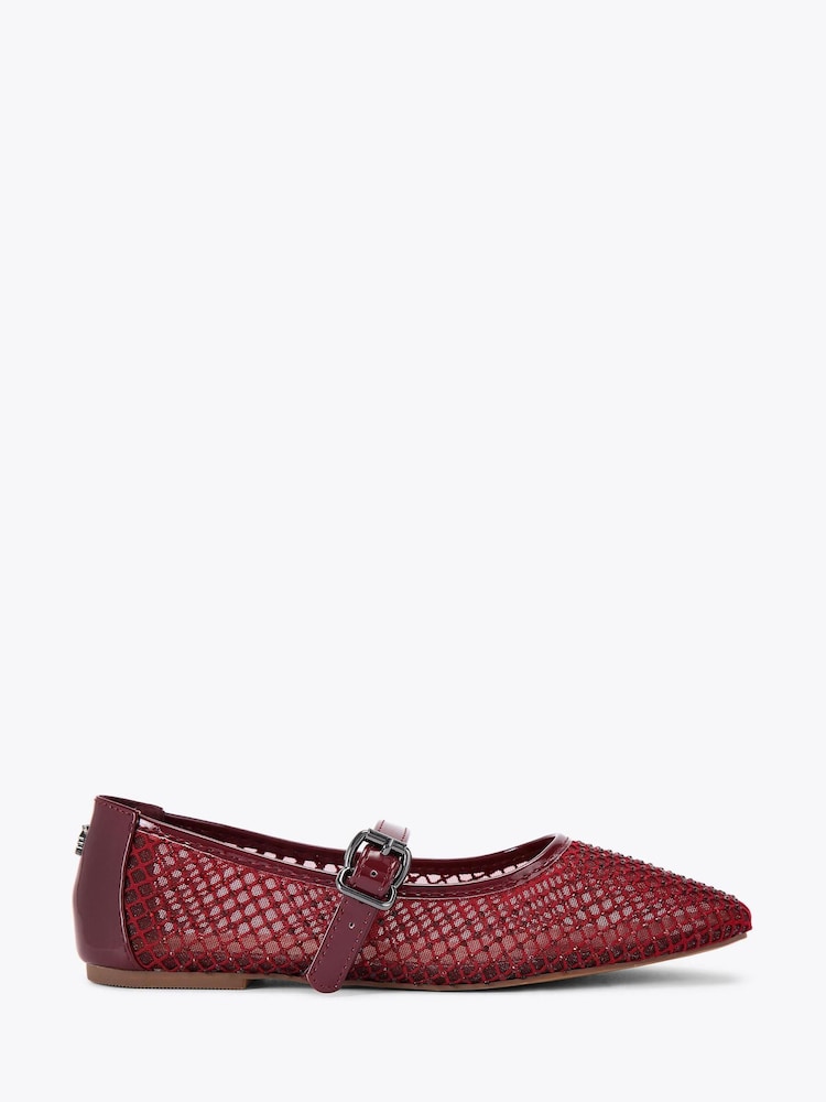 أحمر - حذاء شبكي موديل Nina من KG Kurt Geiger - صورة 2 من 5 أحمر - حذاء شبكي موديل Nina من KG Kurt Geiger - صورة 2 من 5