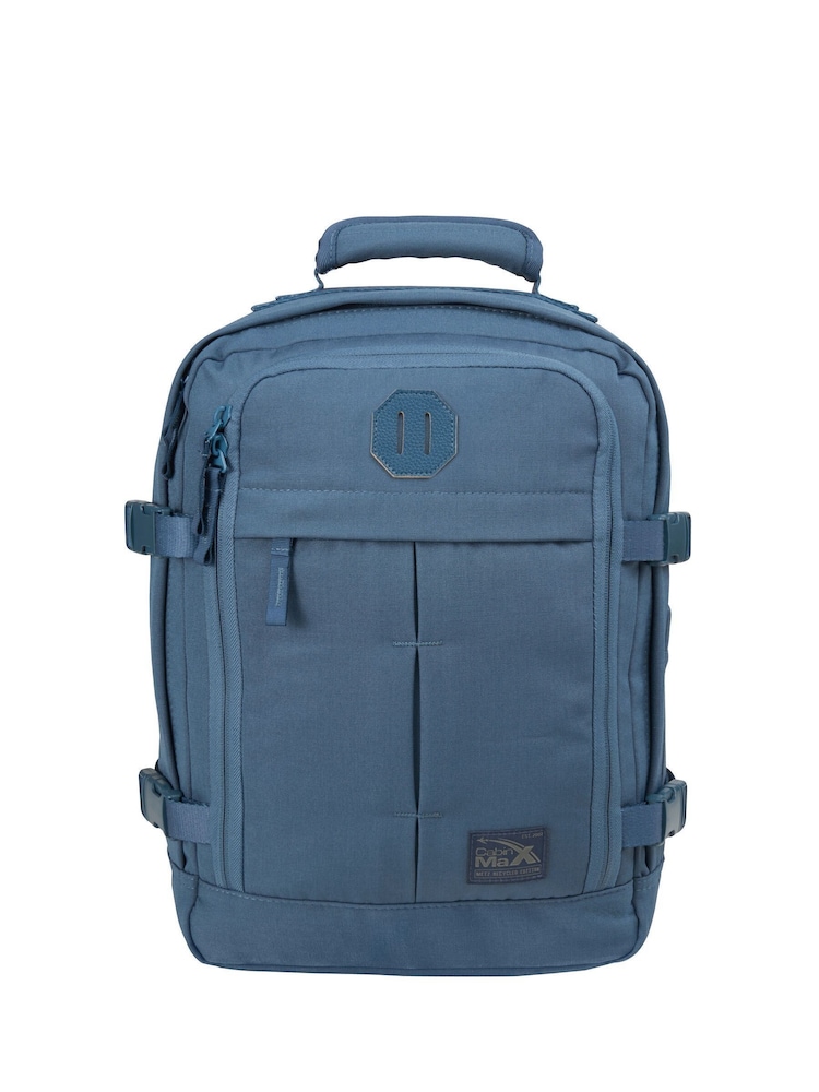 Cabin Max Blue Chrome Metz 24L Underseat Backpack - Image 1 of 5