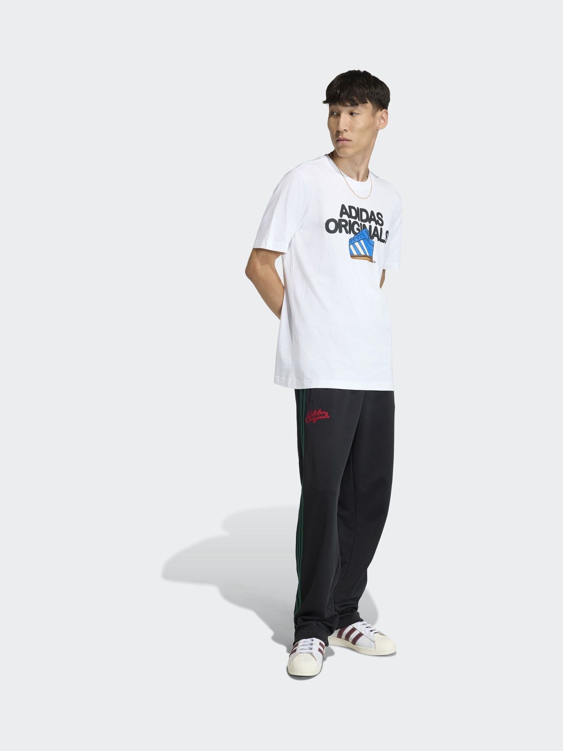 Buy adidas Originals White Franchise T-Shirt from Next USA