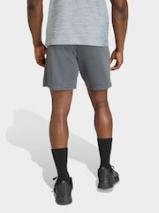 adidas Grey Workout Essentials All-Set Shorts - Image 2 of 6