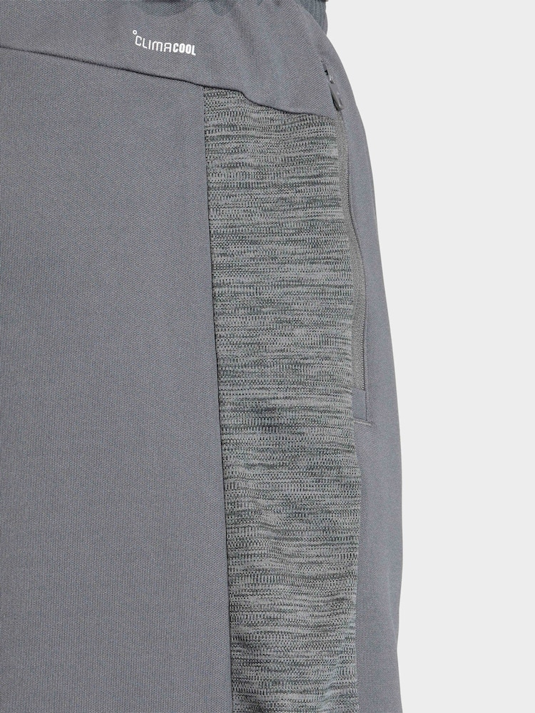 adidas Grey Workout Essentials All-Set Shorts - Image 6 of 6