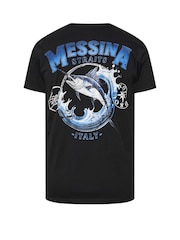 BadRhino Big & Tall Black Messina T-Shirt - Image 2 of 2