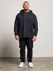 BadRhino Big & Tall Blue Zip Through Hoodie - Image 2 of 6