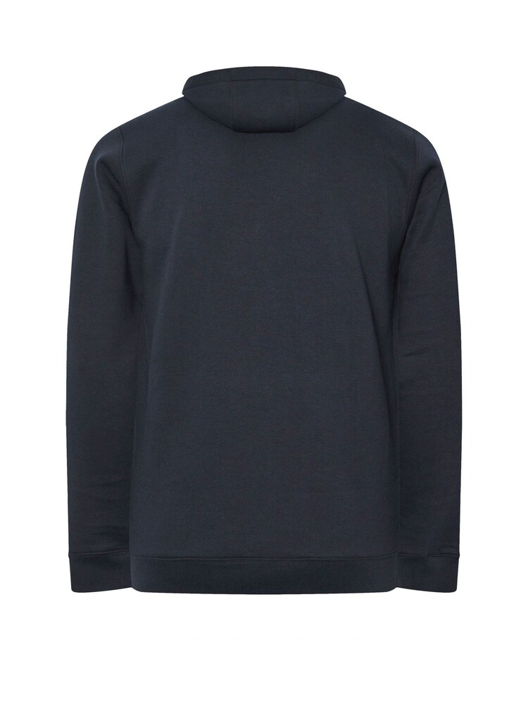 BadRhino Big & Tall Blue Zip Through Hoodie - Image 6 of 6
