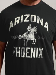 BadRhino Big & Tall Black Arizona Pheonix T-Shirt - Image 4 of 6