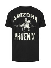 BadRhino Big & Tall Black Arizona Pheonix T-Shirt - Image 5 of 6