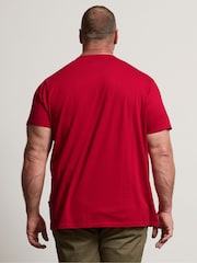 BadRhino Big & Tall Red Camper T-Shirt - Image 3 of 7