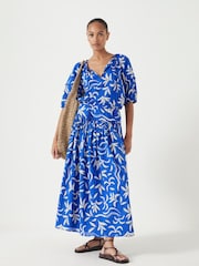 Hush Printed Balloon Sleeve Blouse - Imagem 3 de 6