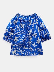 Hush Printed Balloon Sleeve Blouse - Imagem 6 de 6