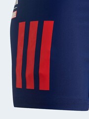 adidas Blue Marvel Spider-Man Rashguard Swim Shorts - Image 5 of 5