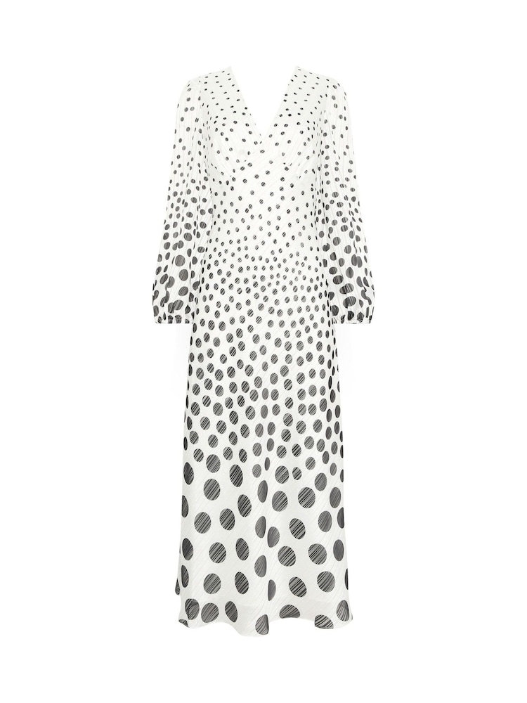 Star by Julien MacDonald White Spot Dress - Image 1 of 1