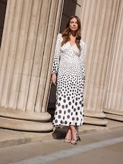Star by Julien MacDonald White Spot Dress - Image 3 of 5