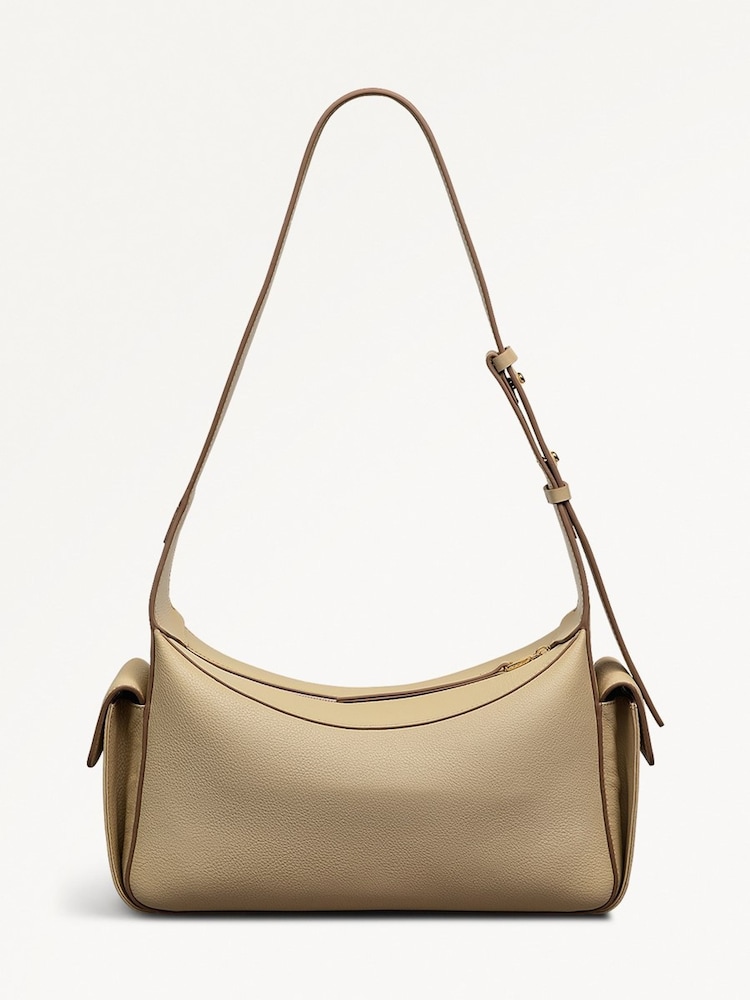 Radley Small Cream The Fitzrovia Zip Top Shoulder Bag - Image 2 of 4