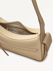 Radley Small Cream The Fitzrovia Zip Top Shoulder Bag - Image 3 of 4