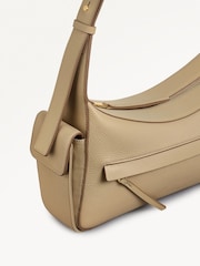 Radley Small Cream The Fitzrovia Zip Top Shoulder Bag - Image 4 of 4